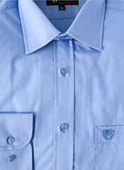 Chemise manches longues bleu ARMORIAL pour homme seconde vue