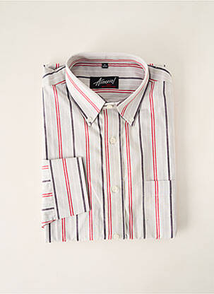 Chemise manches longues manches longues gris ARMORIAL homme