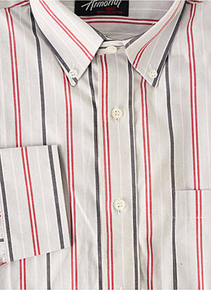 Chemise manches longues manches longues gris ARMORIAL homme