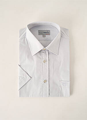 Chemise Homme Armorial Taille M – 100% Coton, Made In France, Col Boutonné, Manches Longues – Occasion En Très Bon état