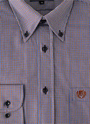 Chemise manches longues bleu ARMORIAL pour homme seconde vue