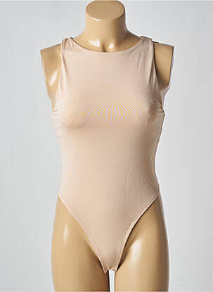 Body col rond sans manche chair MISS SELFRIDGE femme