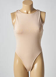 Body col rond sans manche chair MISS SELFRIDGE femme
