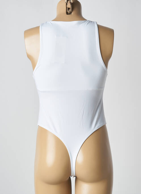 Body tissage jersey sans manche blanc MISS SELFRIDGE femme