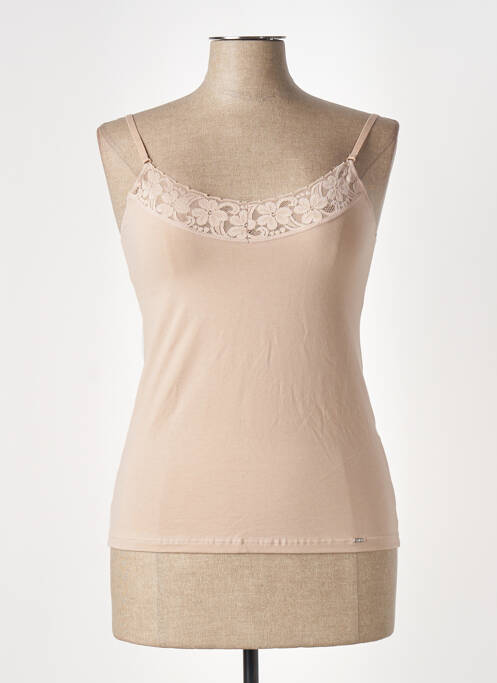 Top/Caraco beige AVET pour femme