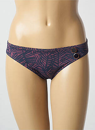Bas de maillot de bain imprimé fantaisie culotte bleu SIMONE PERELE femme