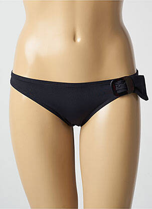 Bas de maillot de bain effet matière satinée culotte noir SIMONE PERELE femme