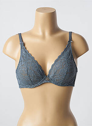 Soutien-gorge légère et transparente haut soutien-gorge emboitant gris AUBADE femme