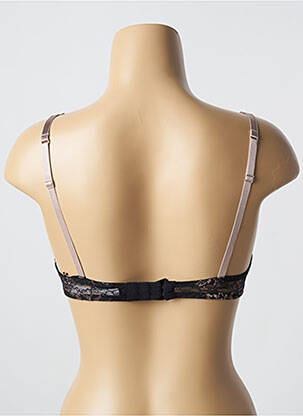 Soutien-gorge effet matière satinée haut soutien-gorge emboitant noir AUBADE femme