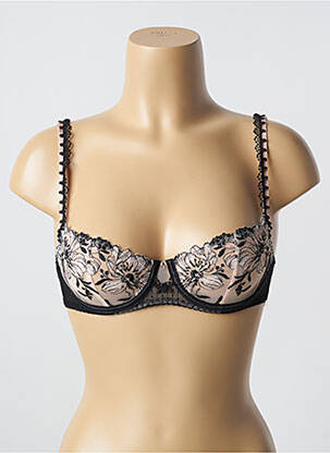 Soutien-gorge légère et transparente haut soutien-gorge emboitant noir AUBADE femme