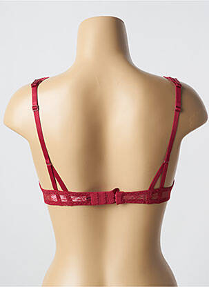 Soutien-gorge effet matière satinée haut soutien-gorge emboitant rouge AUBADE femme