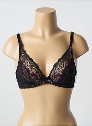 Soutien-gorge légère et transparente haut soutien-gorge emboitant noir AUBADE femme