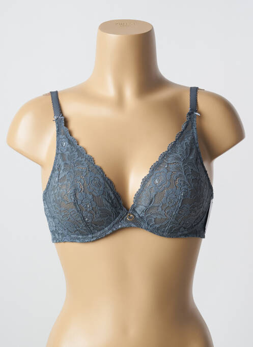 Soutien-gorge légère et transparente haut soutien-gorge emboitant gris AUBADE femme