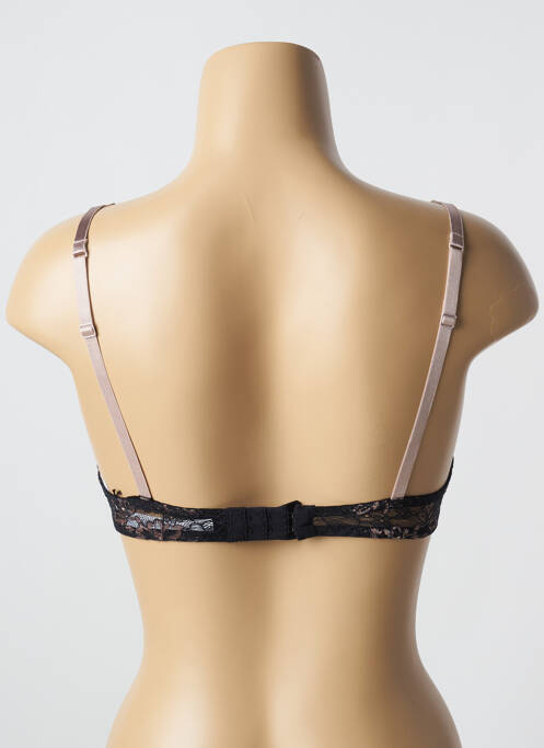 Soutien-gorge effet matière satinée haut soutien-gorge emboitant noir AUBADE femme
