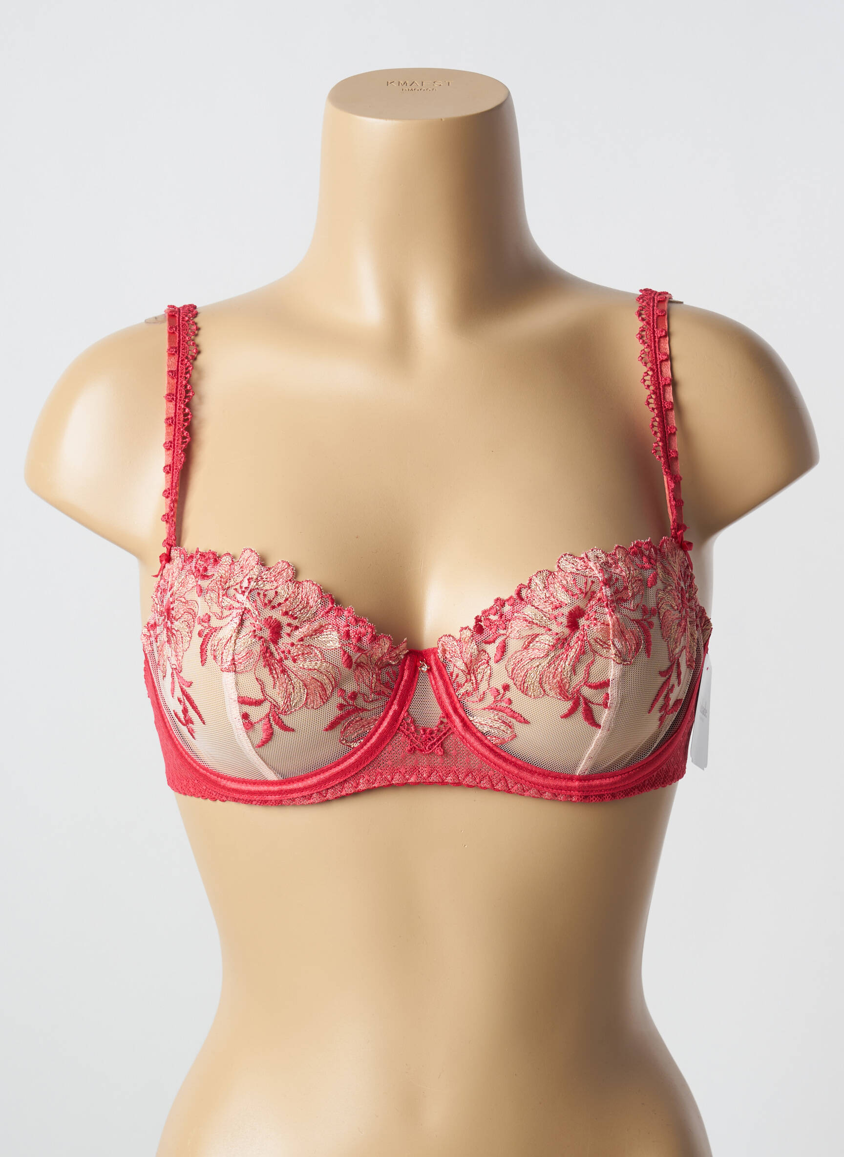 Soutien-gorge légère et transparente haut soutien-gorge emboitant rose AUBADE femme