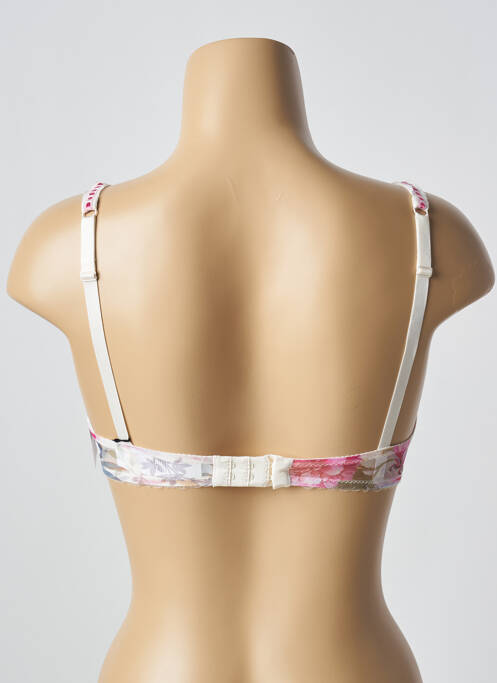 Soutien-gorge tissage dentelle haut soutien-gorge emboitant blanc AUBADE femme