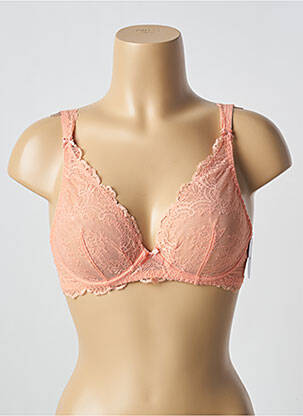Soutien-gorge légère et transparente haut soutien-gorge emboitant rose AUBADE femme