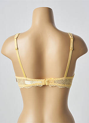 Soutien-gorge légère et transparente haut soutien-gorge emboitant jaune AUBADE femme
