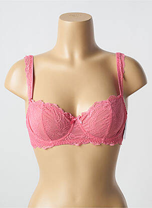 Soutien-gorge haut soutien-gorge balconnet haut soutien-gorge balconnet rose fonce AUBADE femme
