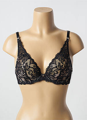 Soutien-gorge légère et transparente haut soutien-gorge emboitant noir AUBADE femme
