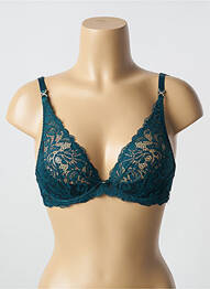 Soutien-gorge légère et transparente haut soutien-gorge emboitant vert AUBADE femme