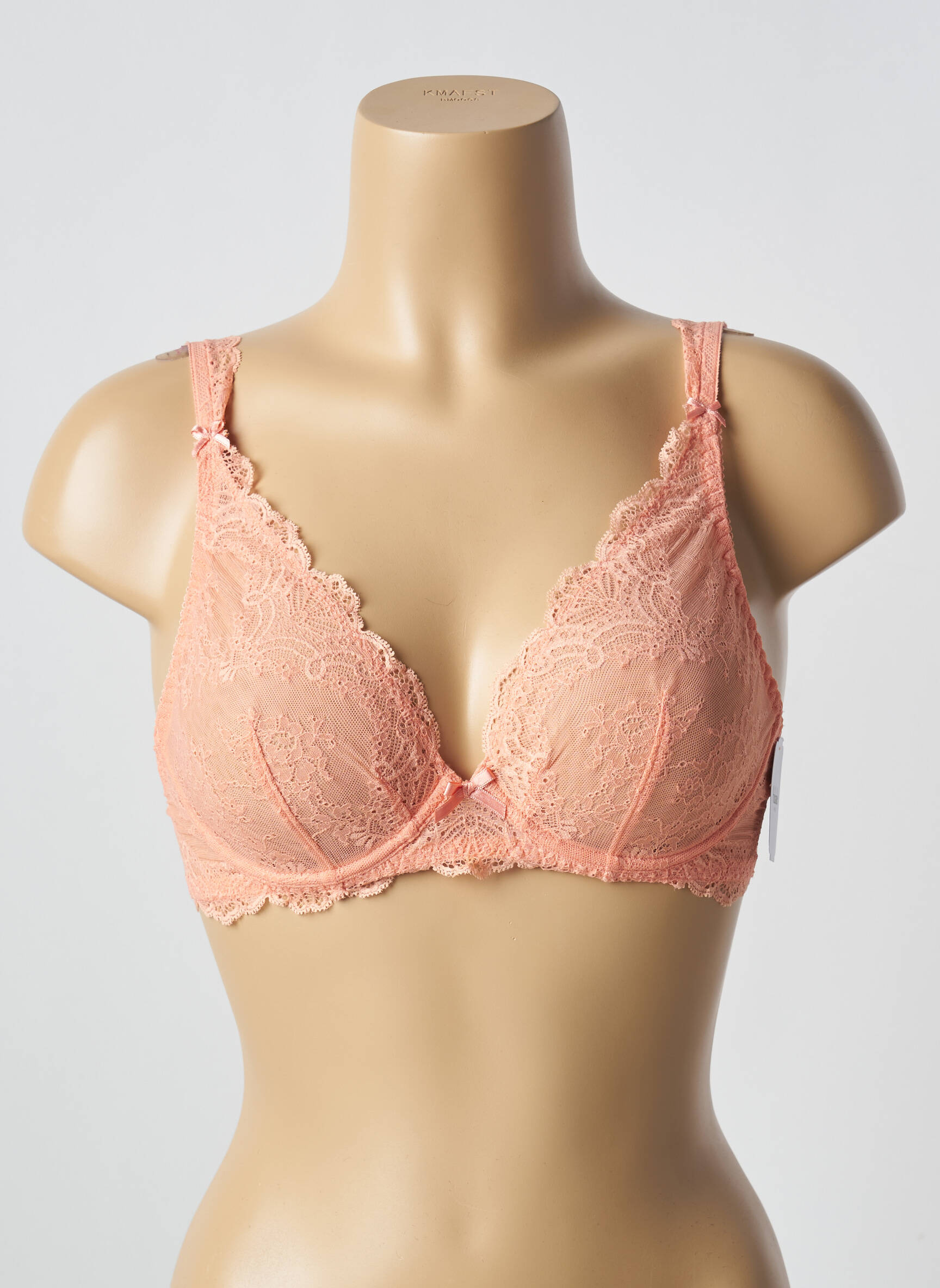 Soutien-gorge légère et transparente haut soutien-gorge emboitant rose AUBADE femme