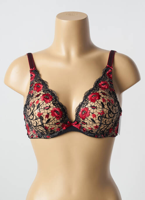 Soutien-gorge légère et transparente haut soutien-gorge emboitant noir AUBADE femme