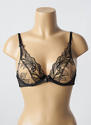Soutien-gorge légère et transparente haut soutien-gorge emboitant noir AUBADE femme