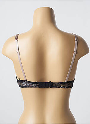 Soutien-gorge effet matière satinée haut soutien-gorge emboitant noir AUBADE femme