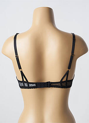 Soutien-gorge effet matière satinée haut soutien-gorge balconnet noir AUBADE femme