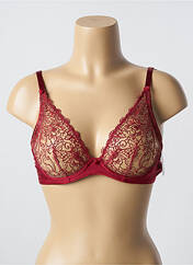 Soutien-gorge rouge KARL LAGERFELD X AUBADE pour femme seconde vue