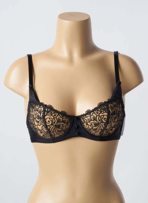 Soutien-gorge noir KARL LAGERFELD X AUBADE pour femme