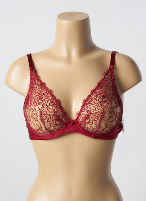 Soutien-gorge rouge KARL LAGERFELD X AUBADE pour femme