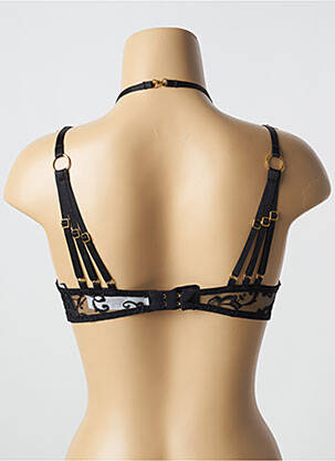 Soutien-gorge tissage dentelle haut soutien-gorge emboitant noir AUBADE femme