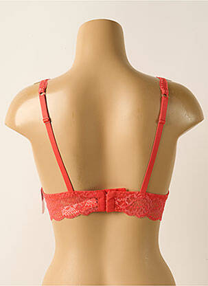Soutien-gorge effet matière satinée haut soutien-gorge moulé orange AUBADE femme