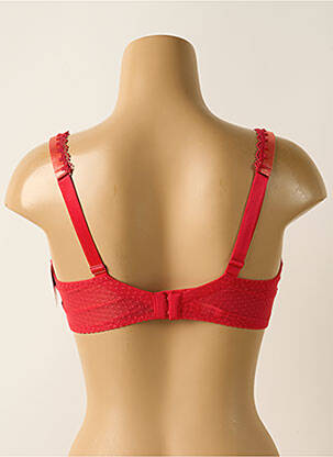 Soutien-gorge légère et transparente haut soutien-gorge emboitant rouge AUBADE femme