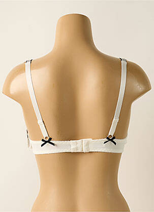 Soutien-gorge effet matière satinée haut soutien-gorge emboitant blanc AUBADE femme
