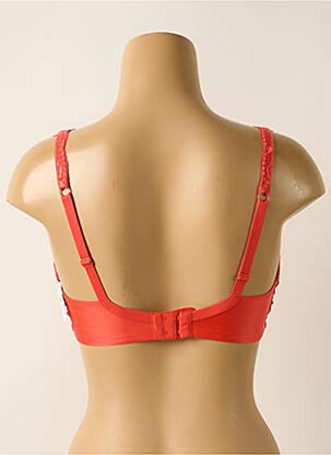 Soutien-gorge broderie haut soutien-gorge moulé orange AUBADE femme