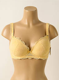 Soutien-gorge haut soutien-gorge push-up haut soutien-gorge push-up jaune AUBADE femme