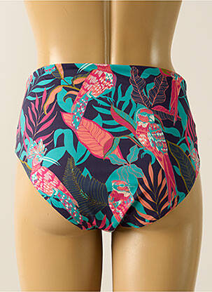 Bas de maillot de bain imprimé tie and dye culotte bleu SIMONE PERELE femme