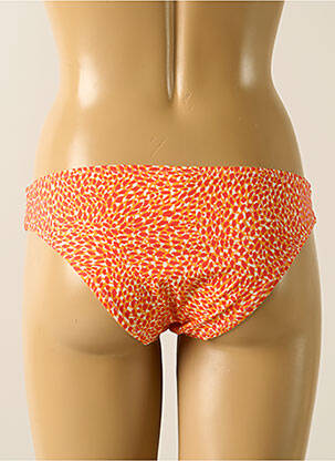 Bas de maillot de bain imprimé fantaisie bikini orange SIMONE PERELE femme