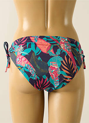 Bas de maillot de bain imprimé tie and dye bikini bleu SIMONE PERELE femme