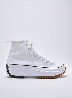 Baskets talon compensé talon de 4 à 6cm blanc CONVERSE femme