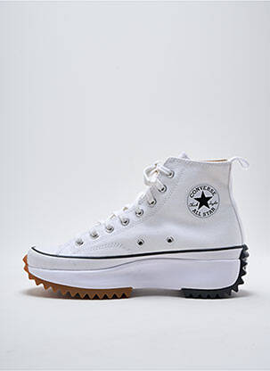 Baskets talon compensé talon de 4 à 6cm blanc CONVERSE femme