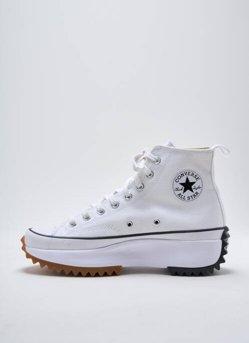 Baskets talon compensé talon de 4 à 6cm blanc CONVERSE femme