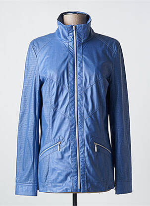 Veste casual finition intérieure doublée bleu REVER MILE femme