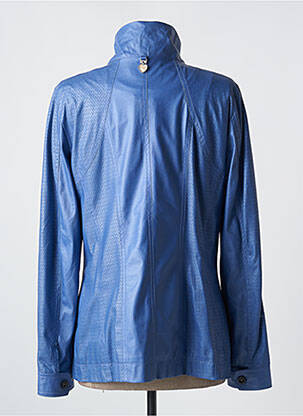 Veste casual finition intérieure doublée bleu REVER MILE femme