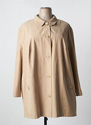 Veste casual epaulette beige KOHLER & KRENZER femme