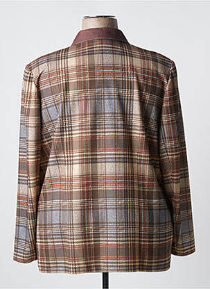 Blazer poches marron FRANCOISE DE FRANCE femme