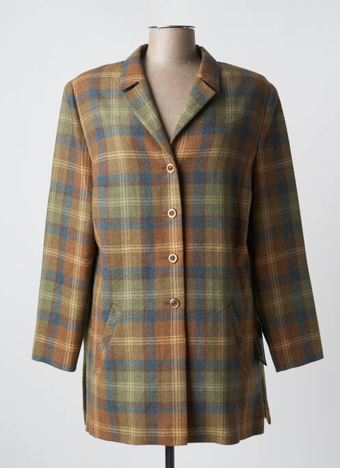 Veste casual epaulette vert FRANK WALDER femme